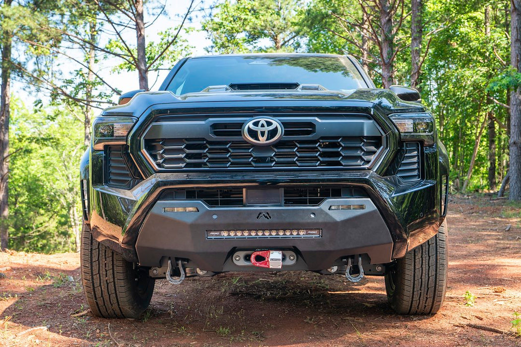 Fab Fours Winch Mount Front Bumpers For 2024-2026 Toyota Tacoma - TT24-N6351-1