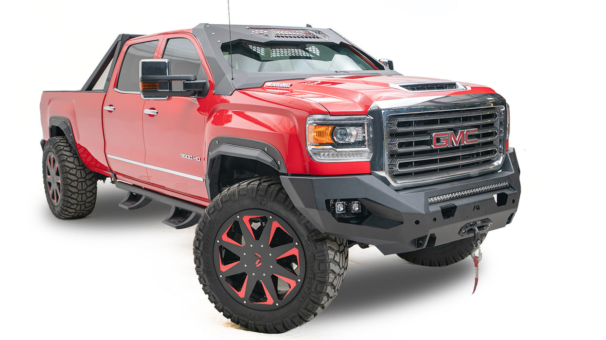 Fab Fours Matrix Front Bumpers For 2015-2019 GMC Sierra 2500/3500