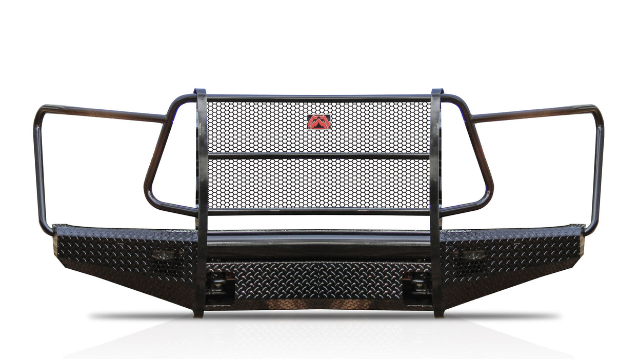 Fab Fours Black Steel Front Bumpers