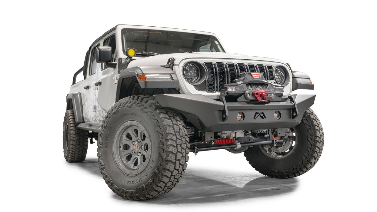 Fab Fours Lifestyle 3/4th Winch Bumper For Jeep Gladiator