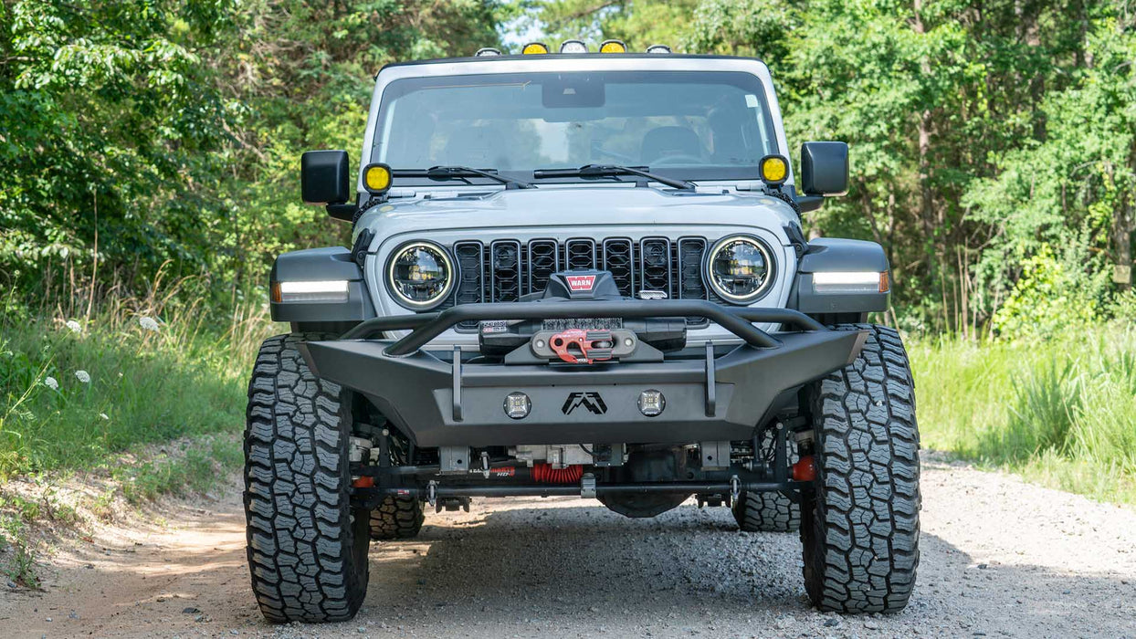 Fab Fours Lifestyle 3/4th Winch Bumper For Jeep Gladiator