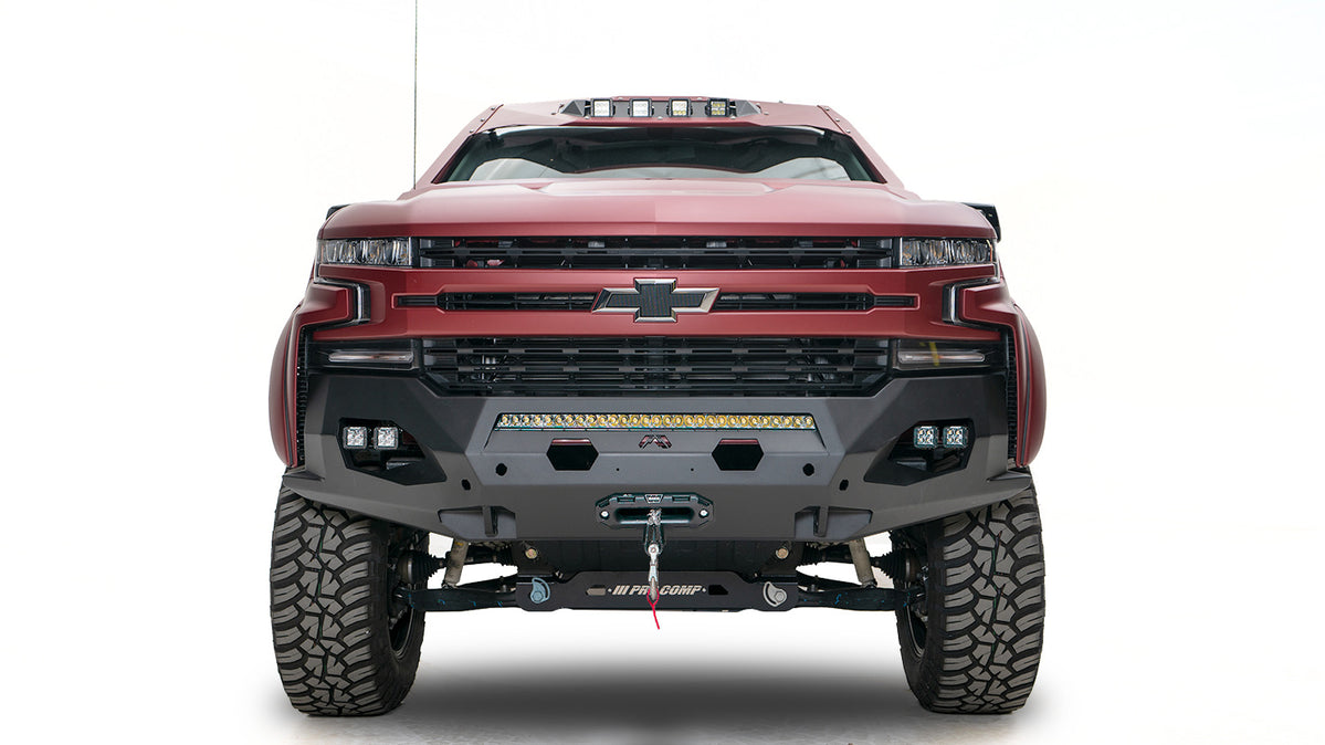 Fab Fours Matrix Front Bumpers For 2019-2021 Chevrolet Silverado 1500