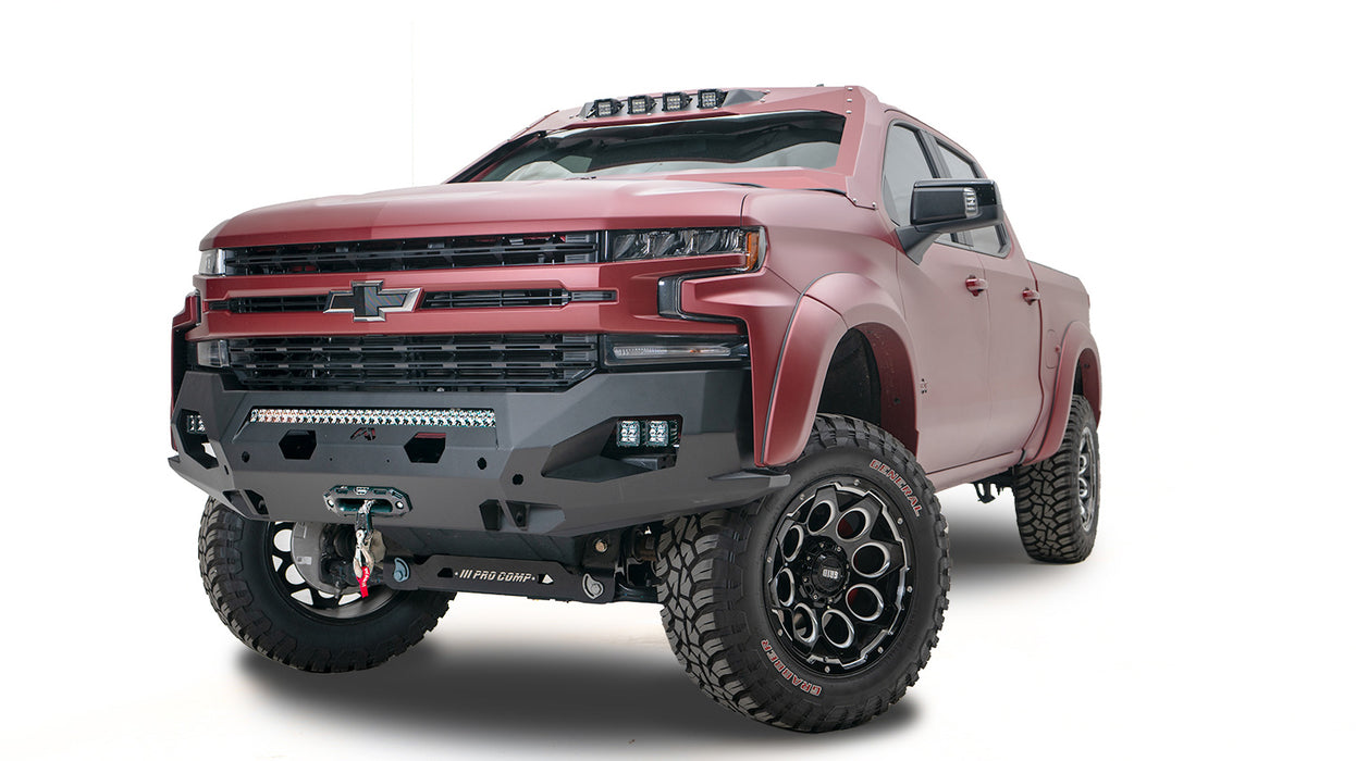 Fab Fours Matrix Front Bumpers For 2019-2021 Chevrolet Silverado 1500 & 2022 LD