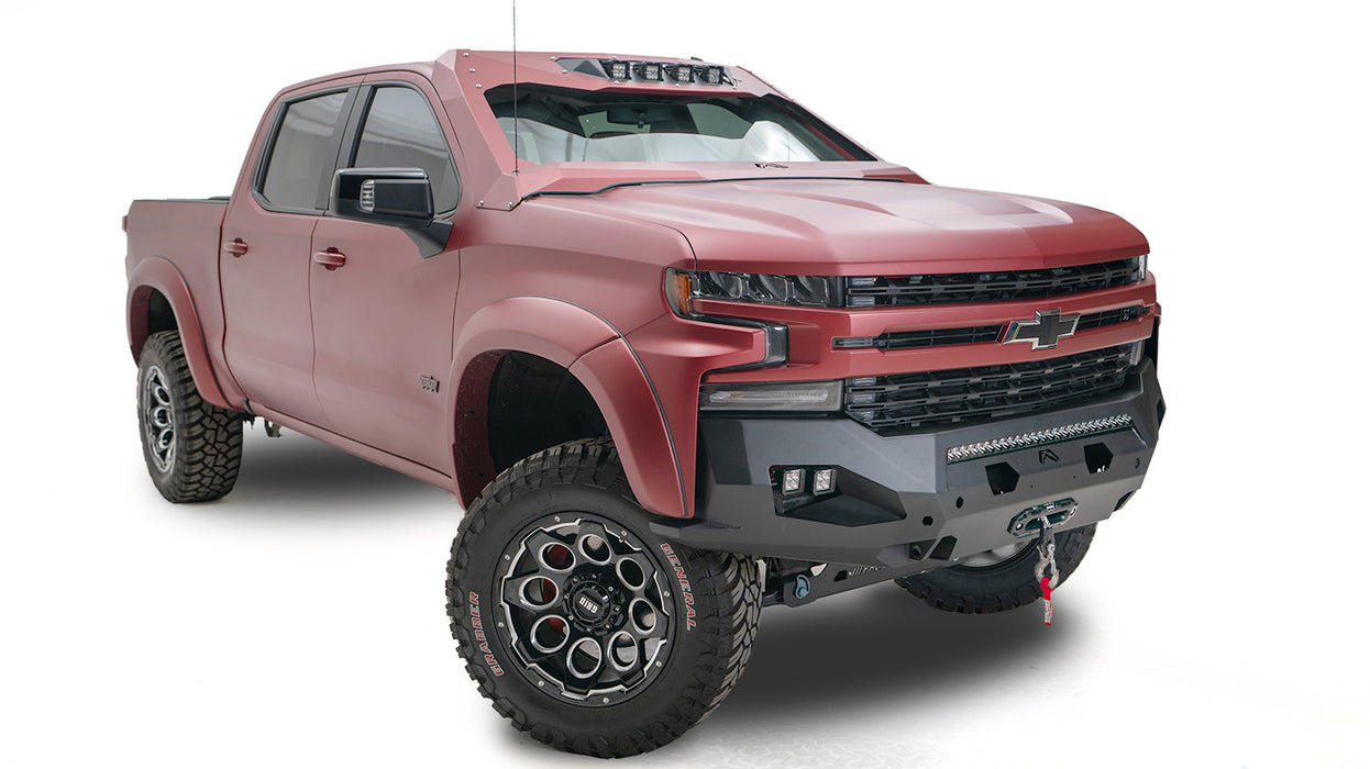 Fab Fours Matrix Front Bumpers For 2019-2021 Chevrolet Silverado 1500 & 2022 LD