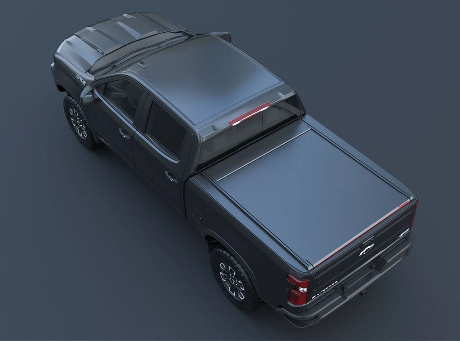 Tessera SE Manual Retractable Tonneau Bed Cover For 14-26 GMC/Chevrolet Sierra/Silverado 1500 5'8" Bed - 5212062604859