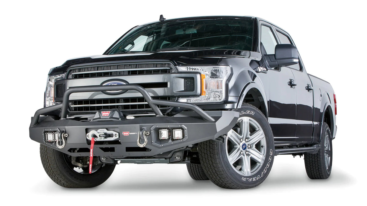 Warn Ascent Front Bumper For 2018-2020 Ford F-150 - 100916