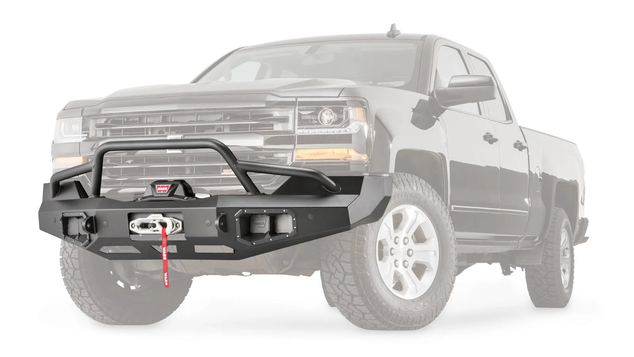 Warn Ascent Front Bumper For 2016-2018 Chevrolet Silverado 1500 - 100920