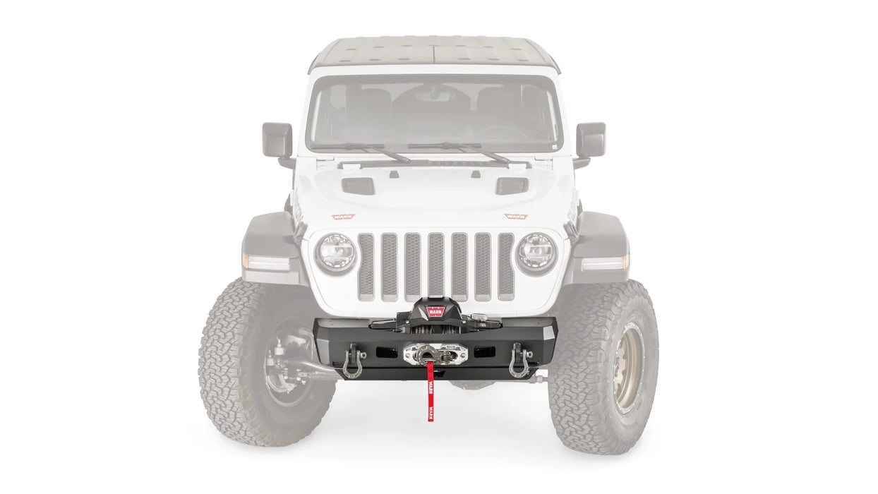 Warn Elite Stubby Front Bumper For 2020-2026 Jeep Gladiator