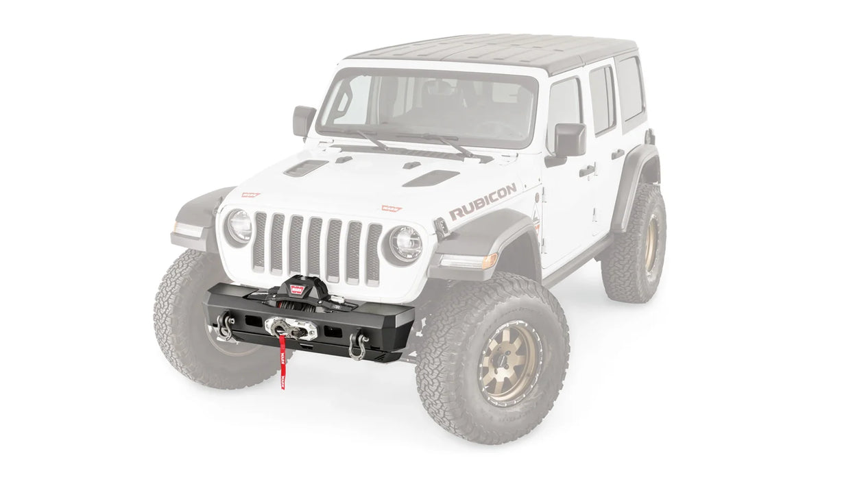 Warn Elite Stubby Front Bumper For 2020-2026 Jeep Gladiator
