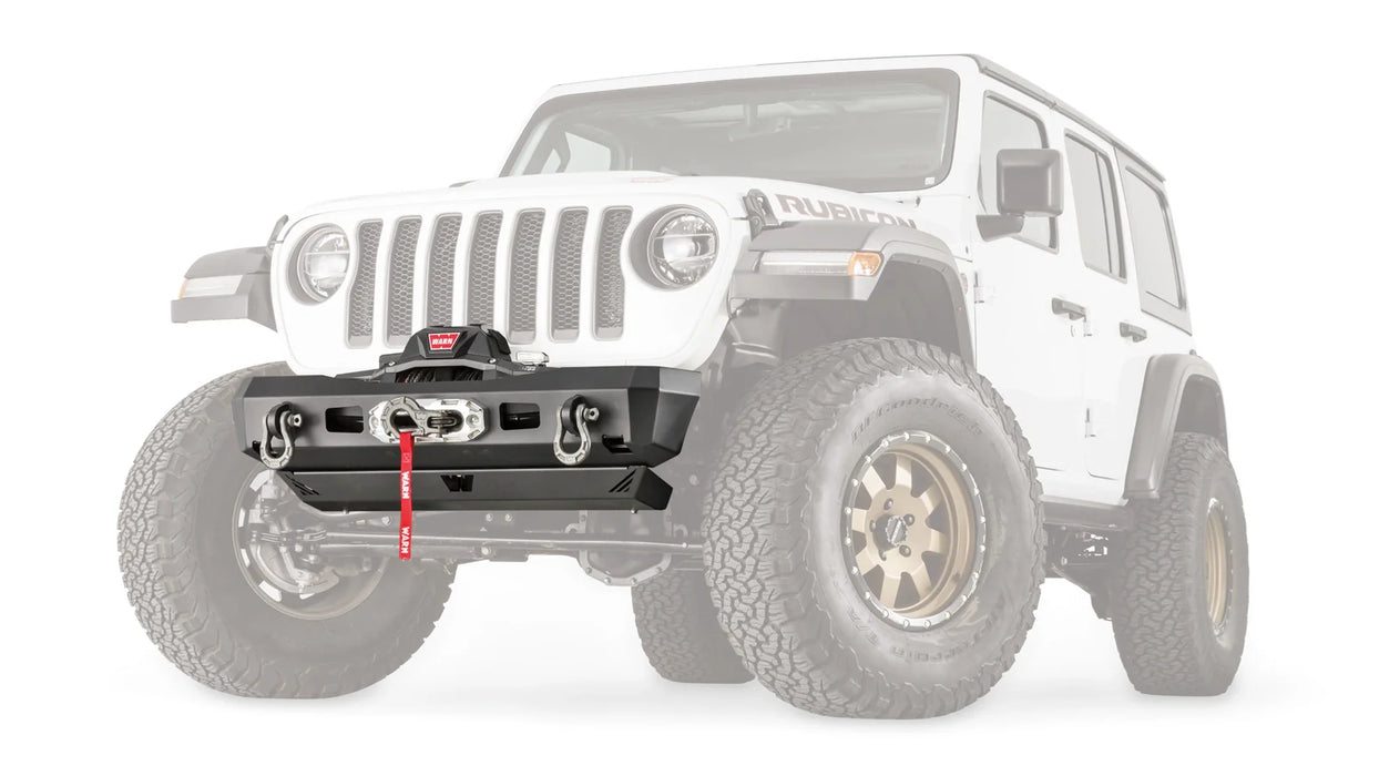 Warn Elite Stubby Front Bumper For 2020-2026 Jeep Gladiator