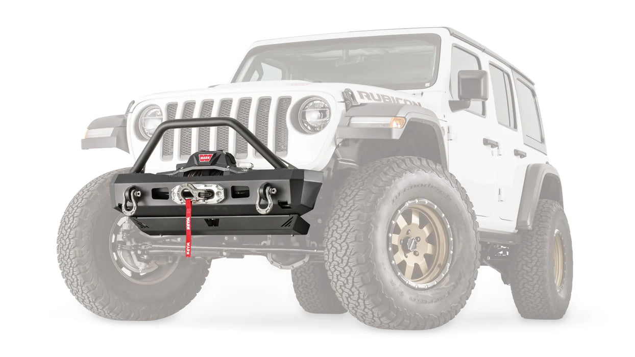 Warn Elite Stubby Front Bumper For 2020-2026 Jeep Gladiator