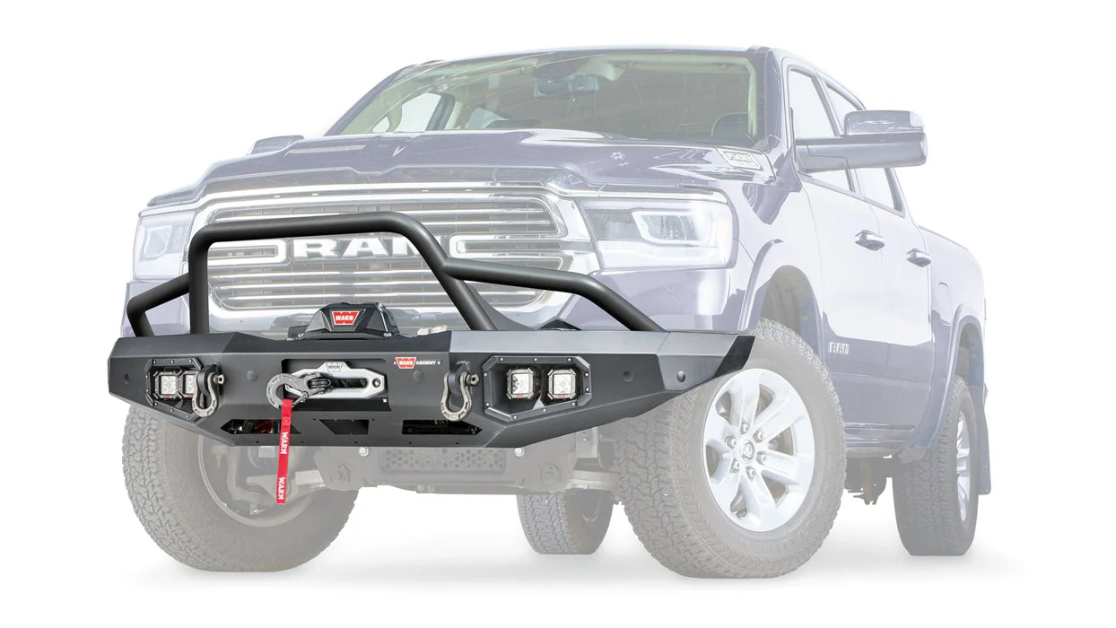 Warn Ascent Front Bumper For 2019-2024 RAM 1500 - 103638