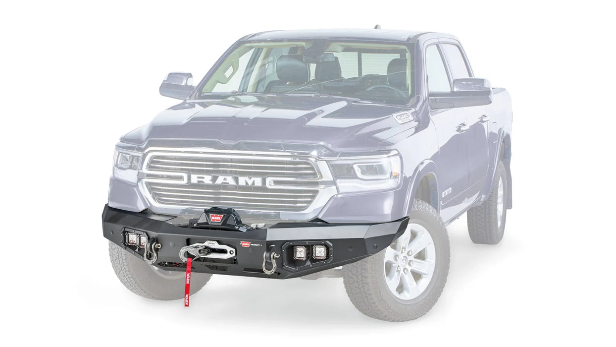 Warn Ascent Front Bumper For 2019-2024 RAM 1500 - 103638