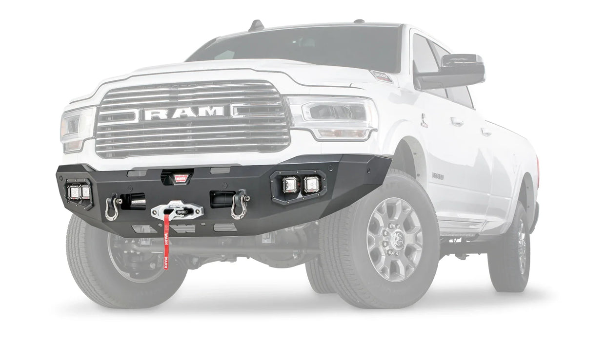 Warn Ascent Front Bumper For 2019-2026 RAM 2500/3500 - 104256