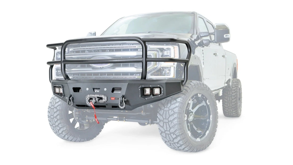 Warn Ascent HD Front Bumper For 2017-2022 Ford F-250/F-350