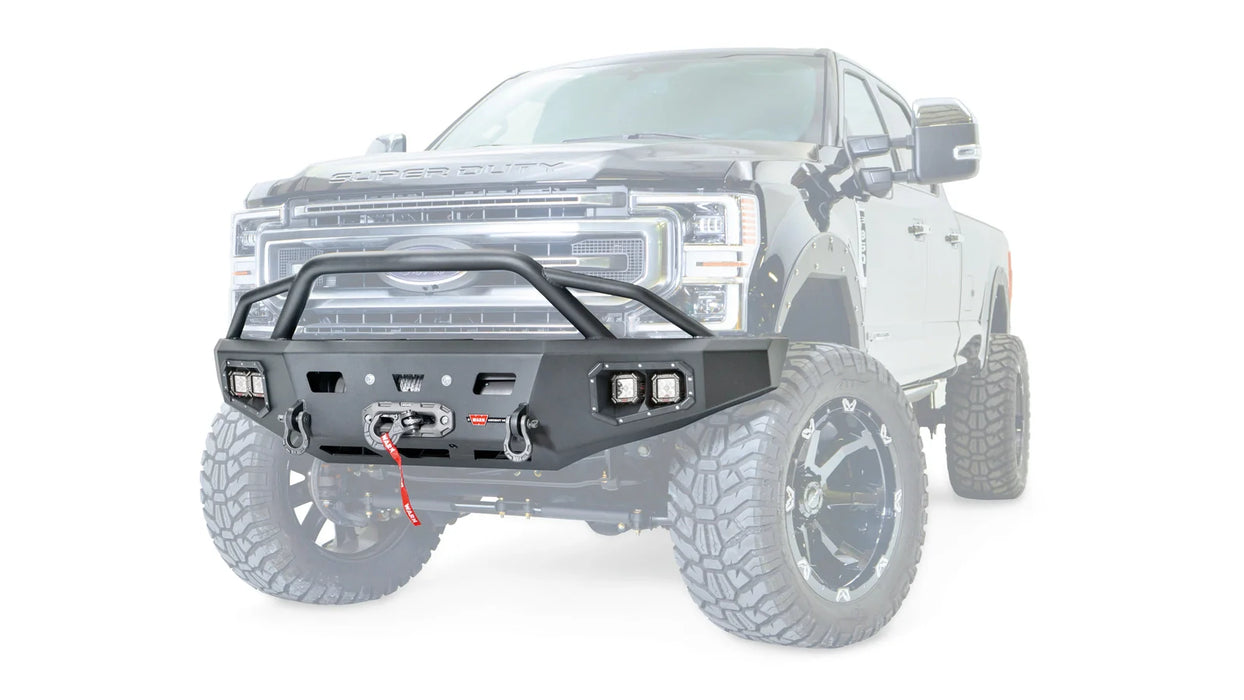 Warn Ascent HD Front Bumper For 2017-2022 Ford F-250/F-350