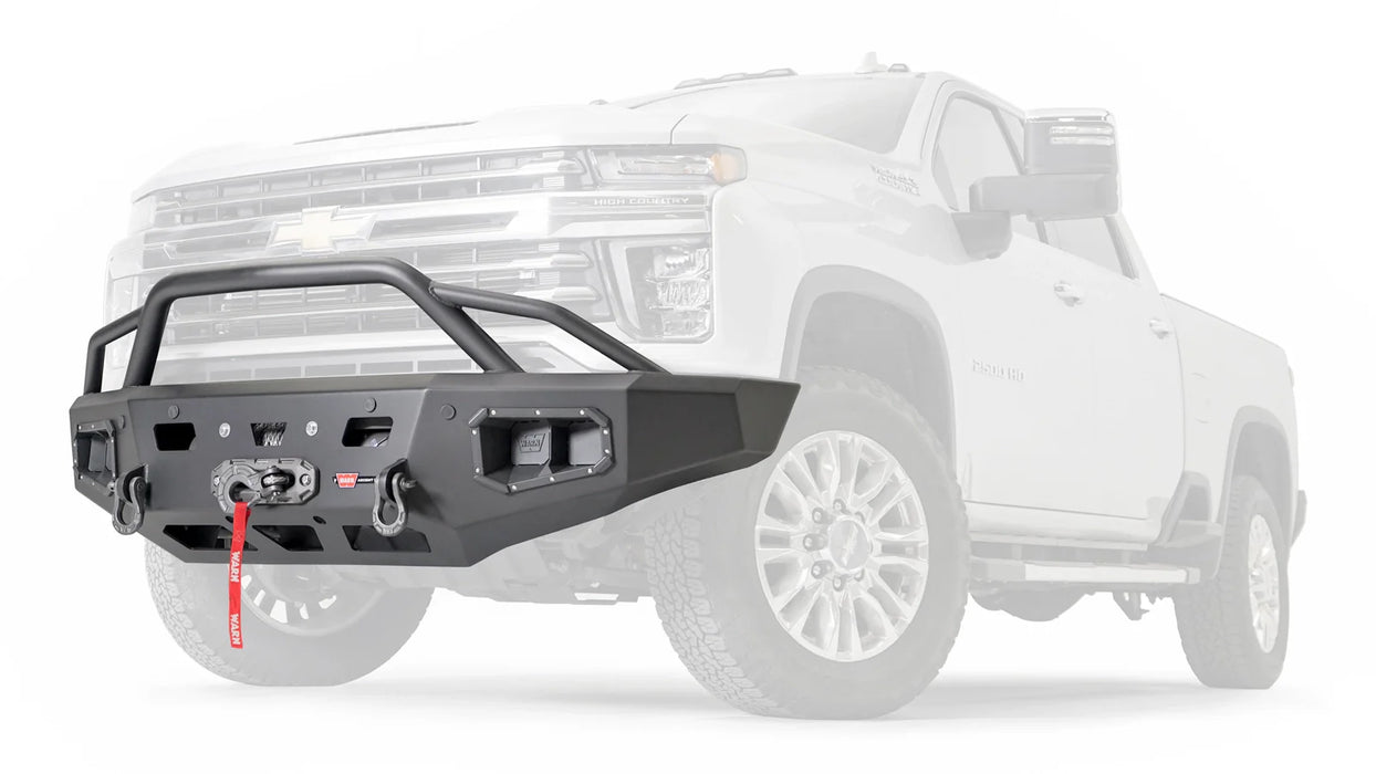 Warn Ascent HD Front Bumper For 2020-2023 Chevrolet Silverado 2500/3500