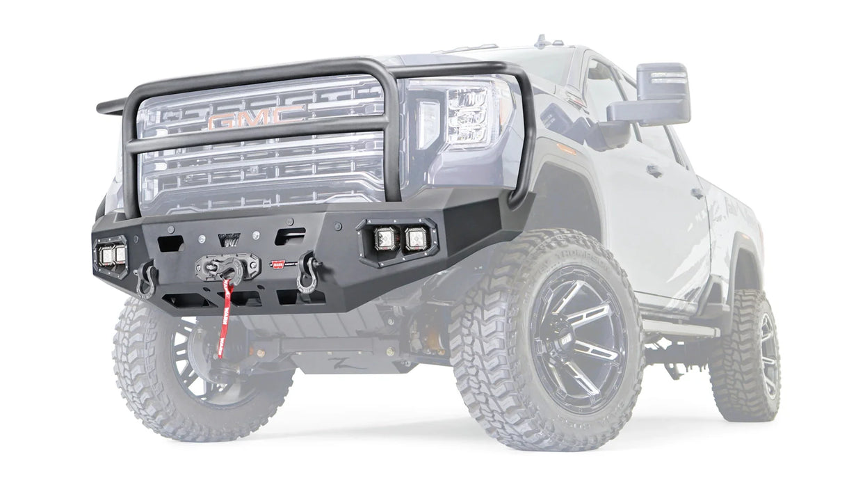 Warn Ascent HD Front Bumper For 2020-2023 GMC Sierra 2500/3500