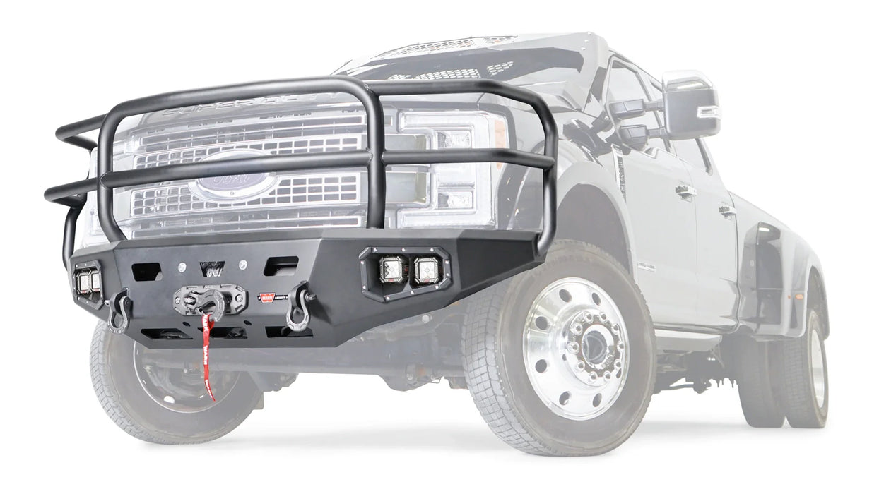 Warn Ascent HD Front Bumper For 2017-2022 Ford F-450