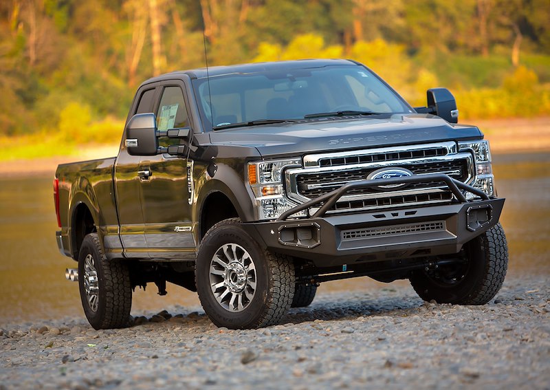 Warn Ascent XP Front Bumper For 2011-2021 Ford F-250/350/450 - 107290