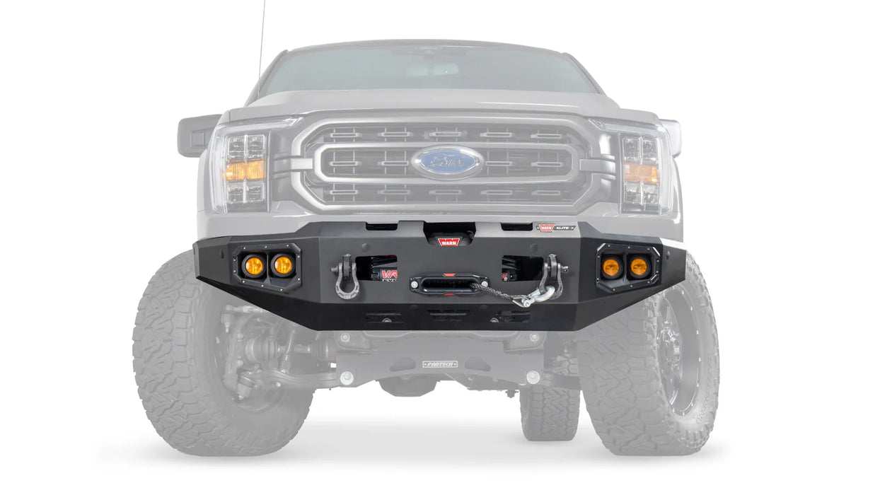 Warn Ascent Front Bumper For 2021-2026 Ford F-150 - 107638