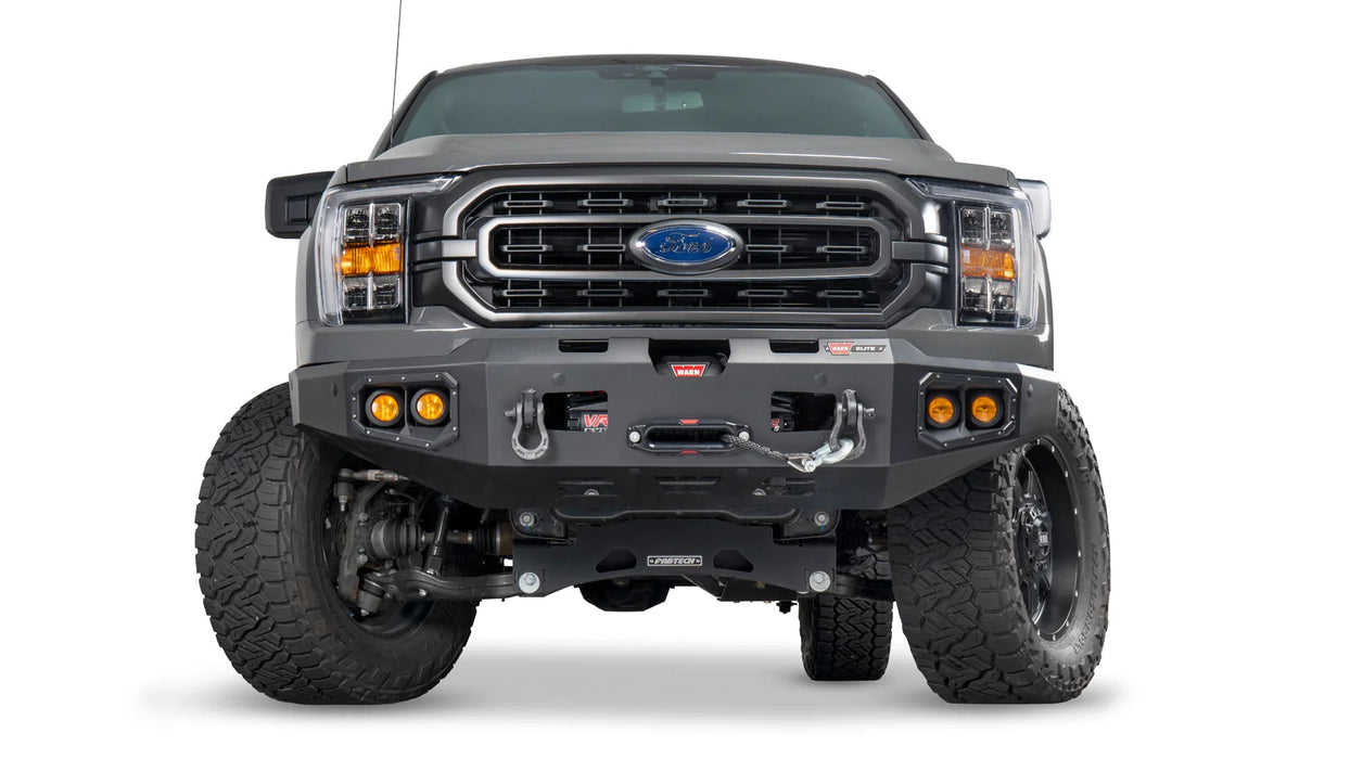 Warn Ascent Front Bumper For 2021-2026 Ford F-150 - 107638