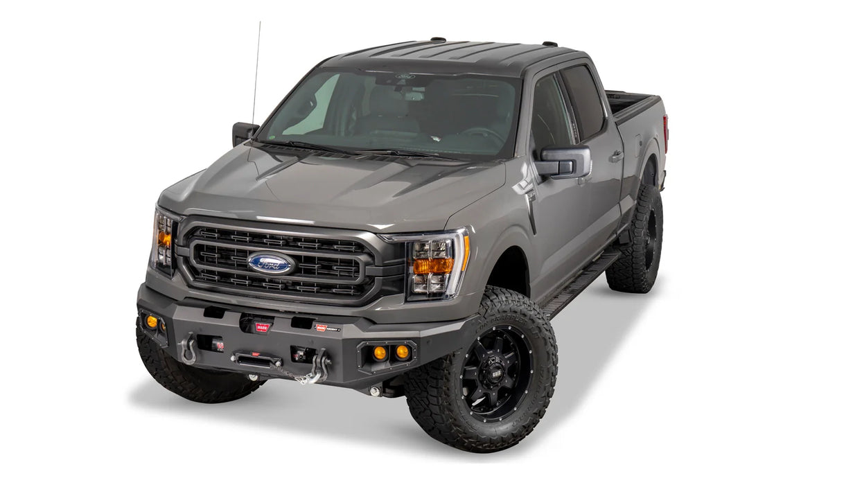 Warn Ascent Front Bumper For 2021-2026 Ford F-150 - 107638
