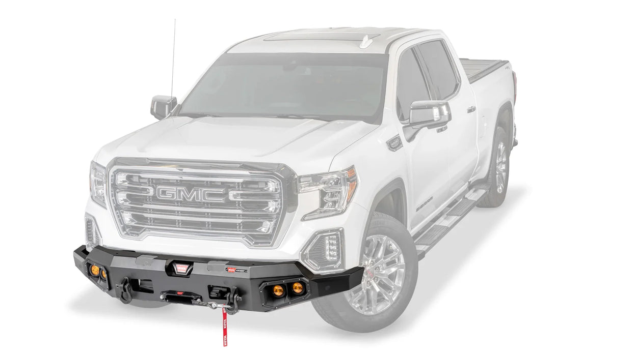 Warn Ascent Front Bumper For 2019-2026 GMC Sierra 1500 - 108009