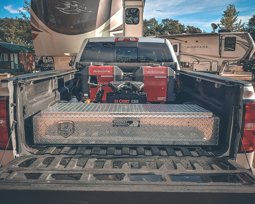 Highway Products 5th Wheel Partner Tool Box - 58" x 10.5" x 18"