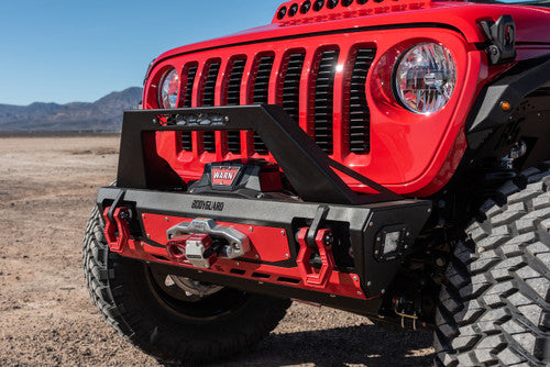 Bodyguard Jeep Gladiator Stubby Front Bumpers With Baja