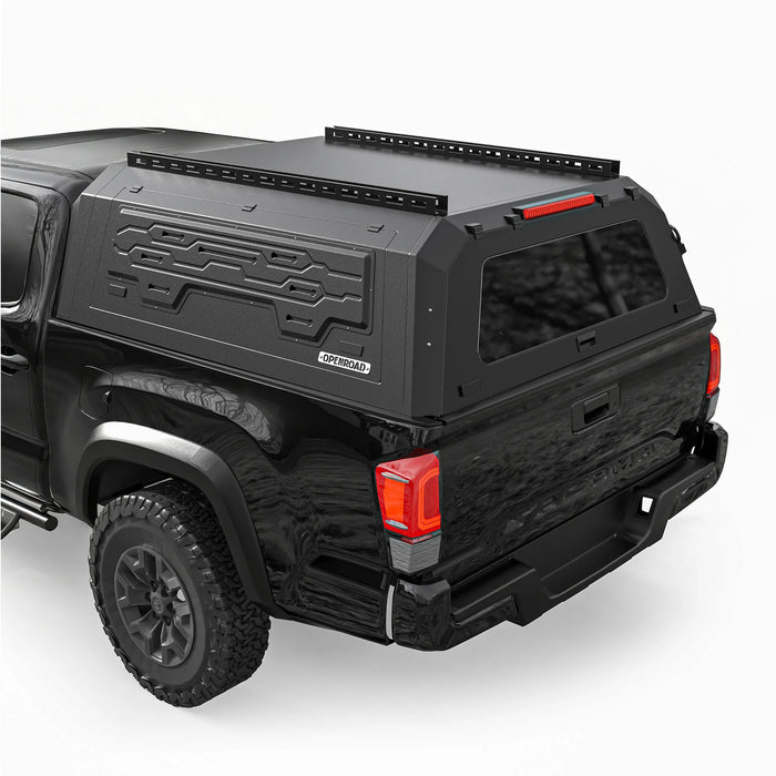 OPENROAD Aluminum Side Truck Cap For 2016-2023 Toyota Tacoma 5'1" Bed - PP2PL330002