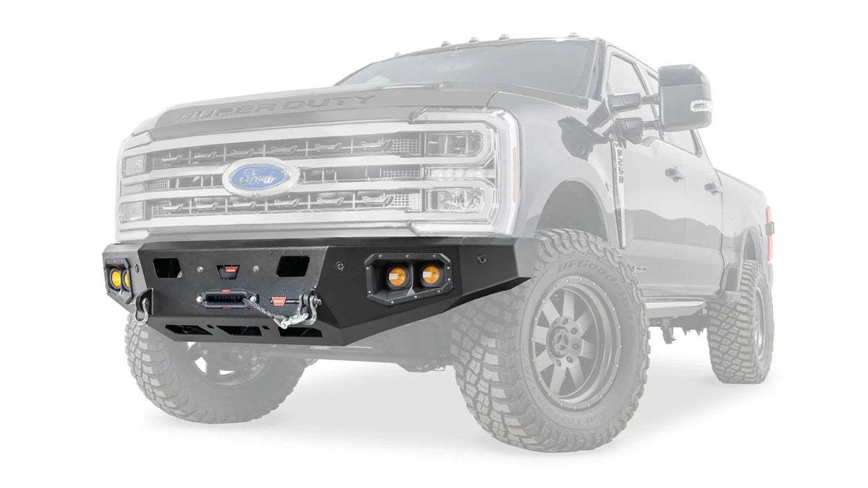 Warn Ascent HD Front Bumper For 2023-2026 Ford F-250/F-350/F-450