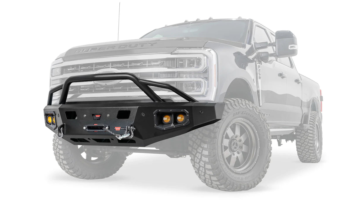Warn Ascent HD Front Bumper For 2023-2026 Ford F-250/F-350/F-450