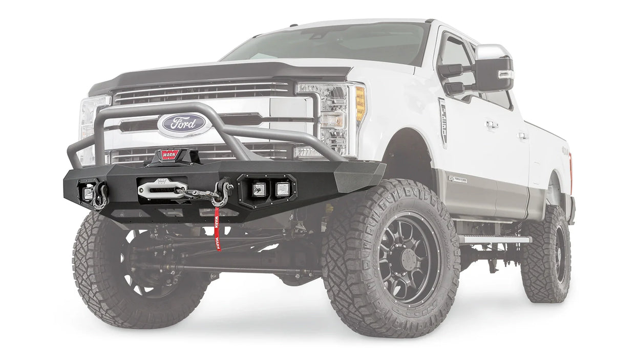 Warn Ascent Front Bumper For 2017-2022 Ford F-250/350/450 - 110695
