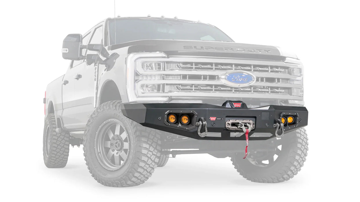 Warn Ascent Front Bumper For 2023-2026 Ford F-250/F-350/F-450