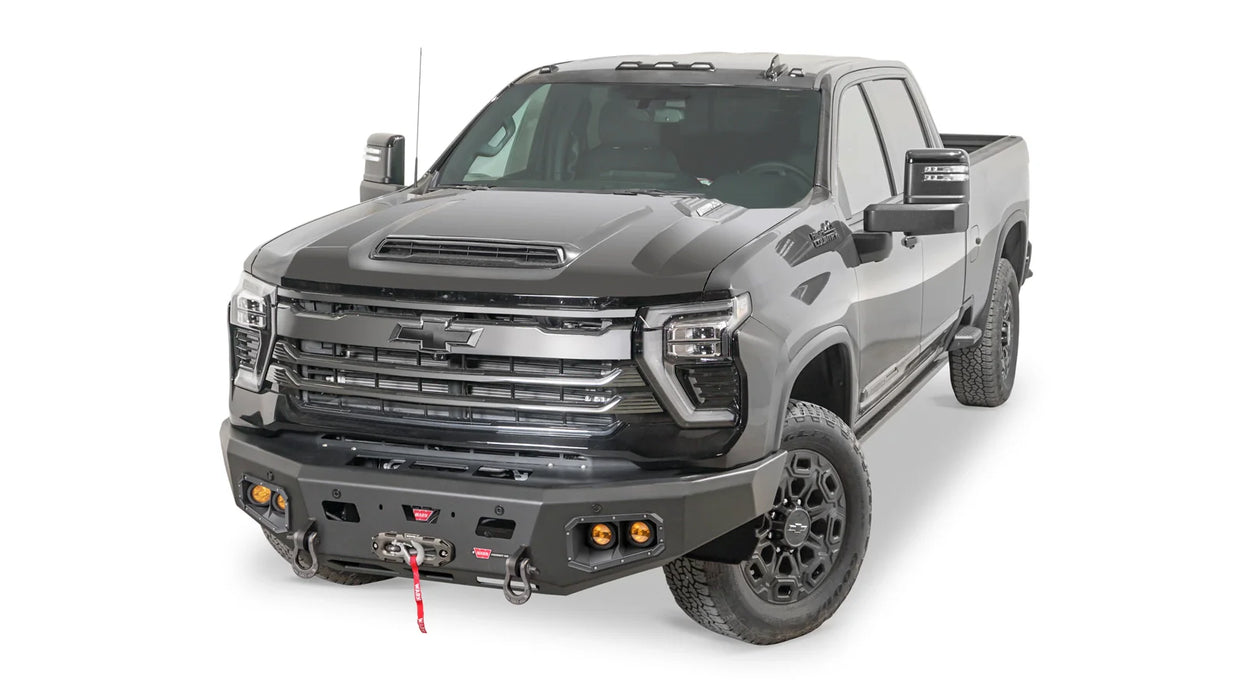 Warn Ascent HD Front Bumper For 2024-2026 Chevrolet Silverado 2500/3500