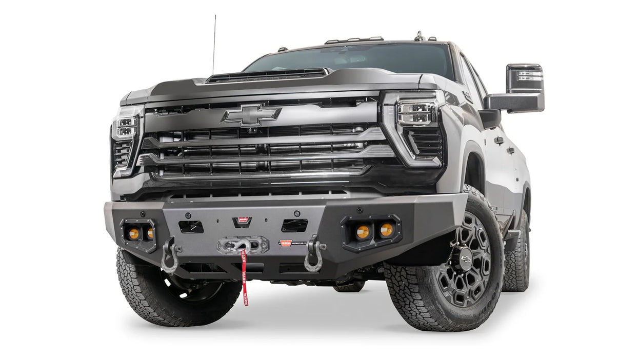 Warn Ascent HD Front Bumper For 2024-2026 Chevrolet Silverado 2500/3500
