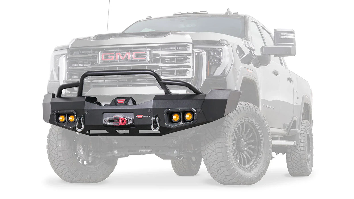 Warn Ascent Front Bumper For 2024-2026 GMC Sierra 2500/3500