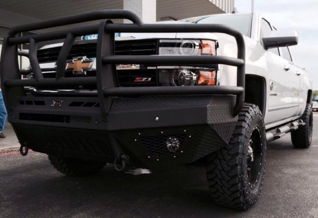 Bodyguard T2 Extreme Front Bumper For 2019-2021 Chevrolet Silverado 1500 - EEC19A