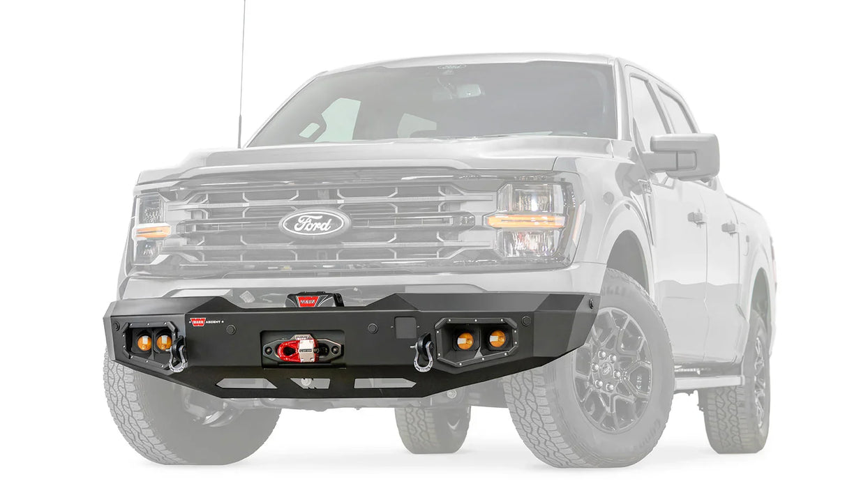 Warn Ascent Front Bumper For 2024-2025 Ford F-150
