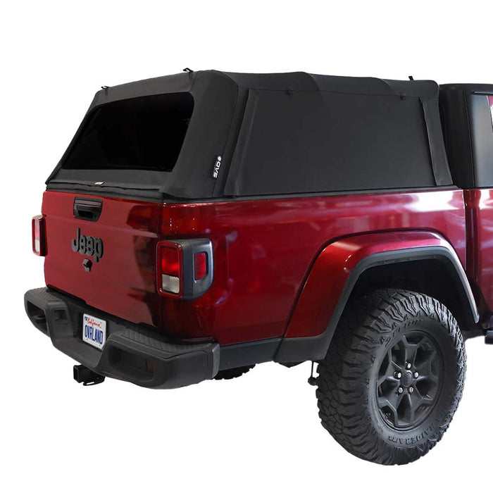 OVS Explorer Soft Shell Truck Cap For 2020-2026 Jeep Gladiator 5' Bed - 70400003