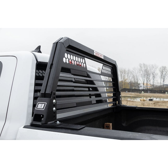 Weather Guard Aluminum Louvered Headache Rack - 11904-52-01