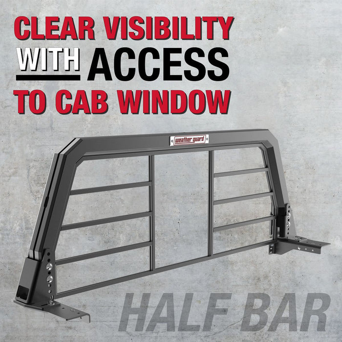 Weather Guard Aluminum Half Bar Headache Rack - 11908-52-01