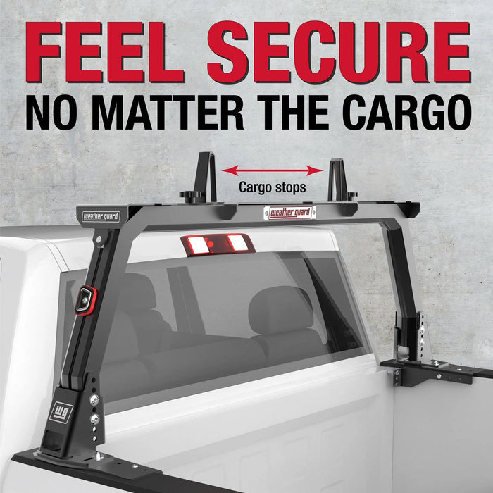 Weather Guard Aluminum Hex Headache Rack - 11906-52-01