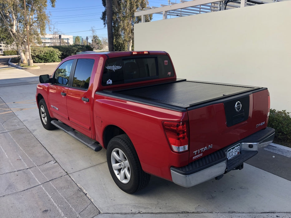 Truck Covers USA American Roll Cover Matte Black For 16-23 Nissan Titan XD & 17-23 Titan 6'7" Bed - CR545MT