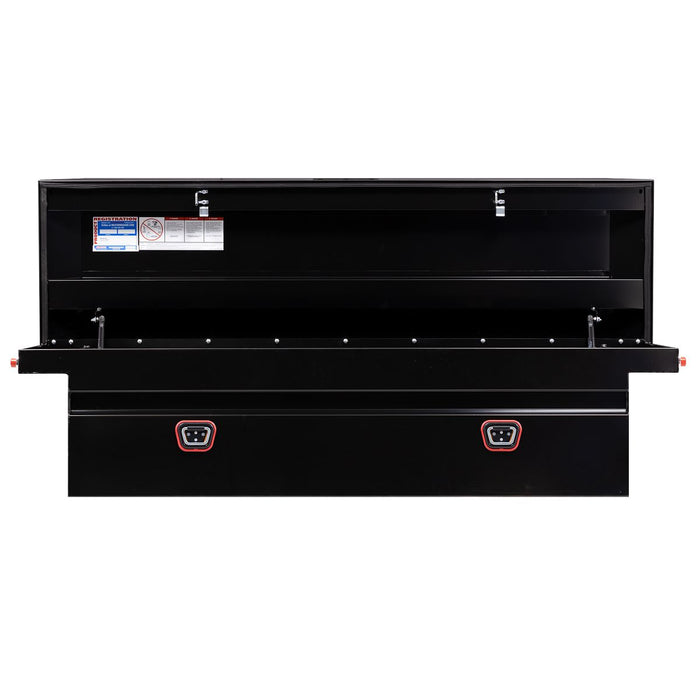 Weather Guard Full-Size Low Profile Saddle Box