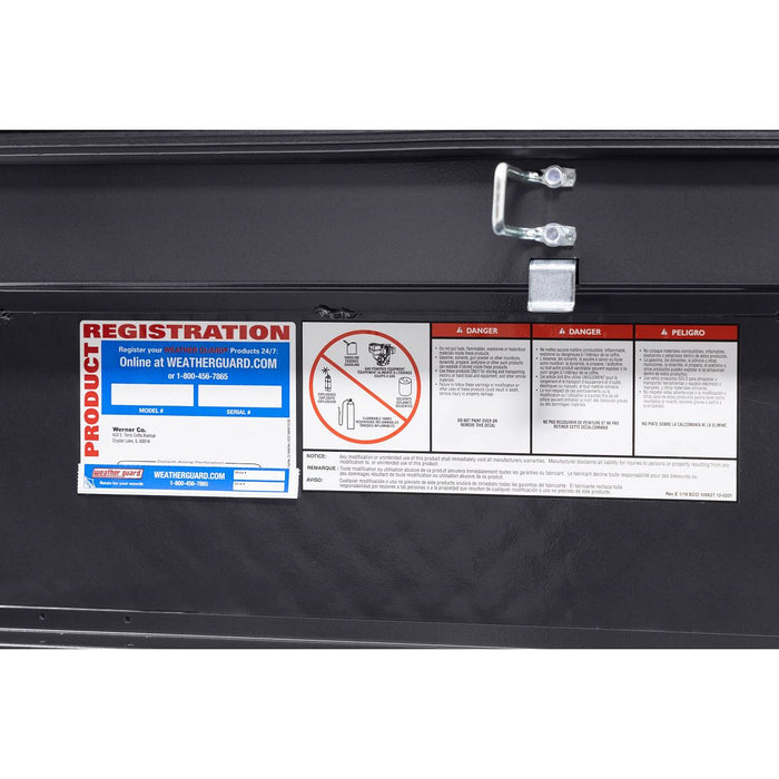 Weather Guard Full-Size Low Profile Saddle Box
