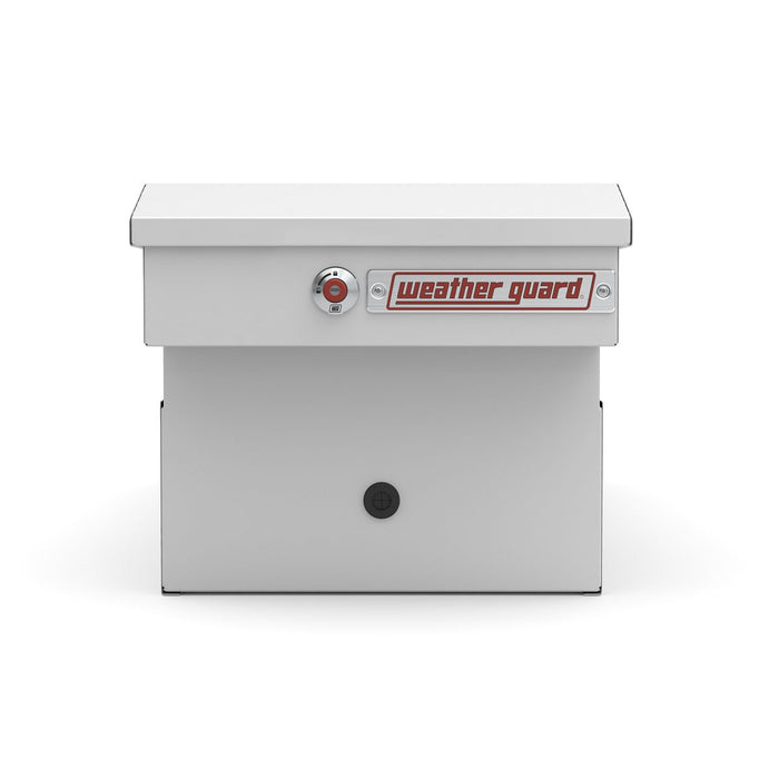 Weather Guard Steel Full-Size Standard Gull Wing Box, Clear, 72" x 22.8" x 19.2", 11.3 CU FT - 125-3-04