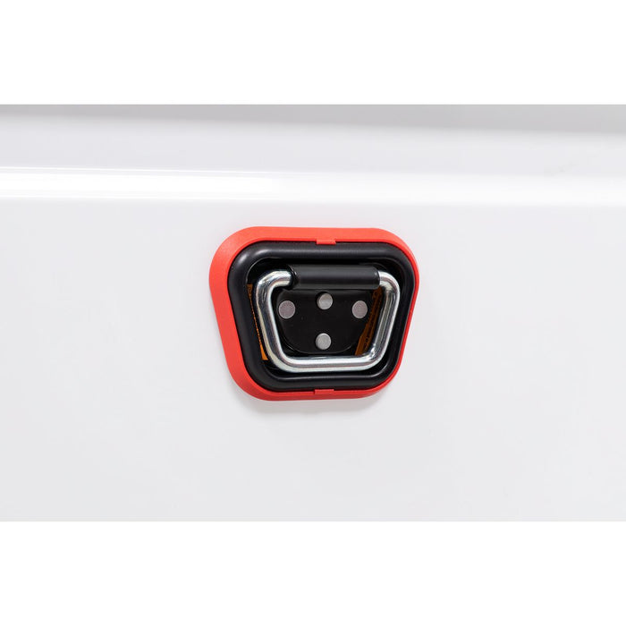 Weather Guard Steel Full Deep Saddle Box, White, 72" x 20" x 24", 15 CU FT - 128-3-04