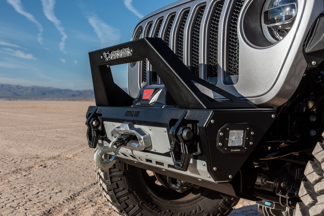 Bodyguard Jeep Gladiator Stubby Front Bumpers With Baja